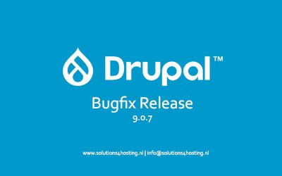 Software-update: Drupal 9.0.7 – Bugfix Release