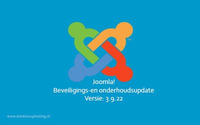 Software-update: Joomla! 3.9.22 – Beveiligings- en onderhoudsupdate Software-update: Joomla! 3.9.22 – Beveiligings- en onderhoudsupdate