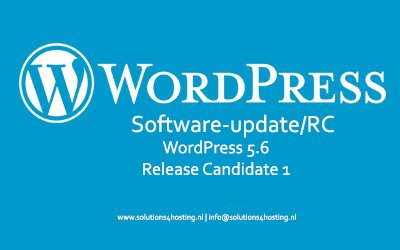 Software-update/RC: WordPress 5.6 Release Candidate