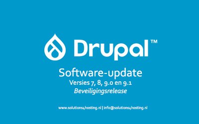 Software-update: Drupal 7.78 / 8.9.13 / 9.0.11 / 9.1.3