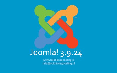 Software-update: Joomla! 3.9.24 Software-update: Joomla! 3.9.24